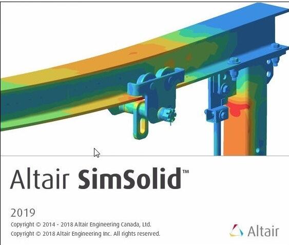 Altair SimSolid 2019.3.0.52(结构强度分析软件) 免费版 附安装教程